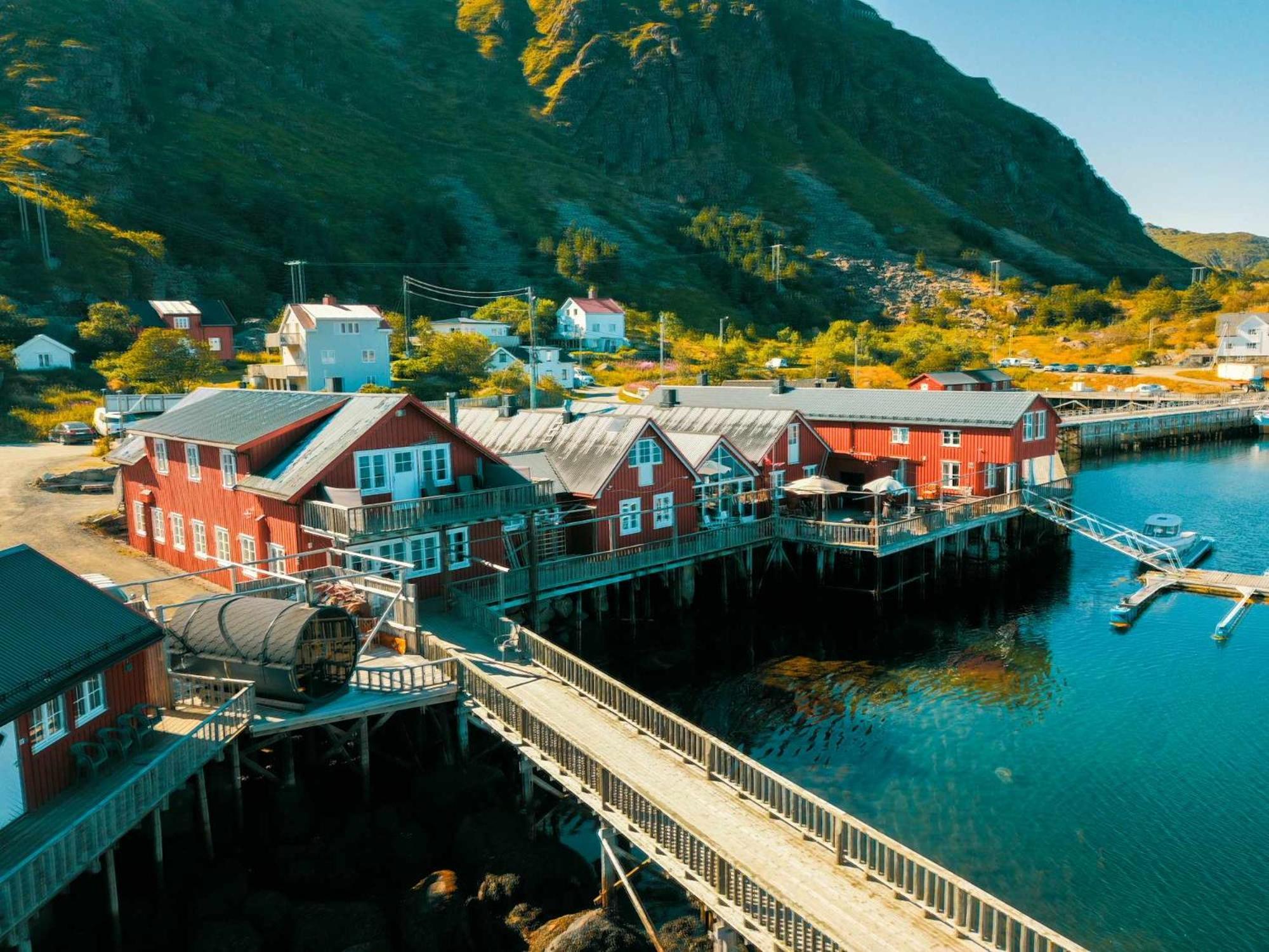 Kraemmervika Havn Ballstad Exterior foto
